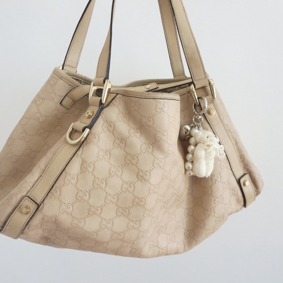 🥥 Vintage Beige Gucci Abbey Bag 🥥 - Picture 8 of 13